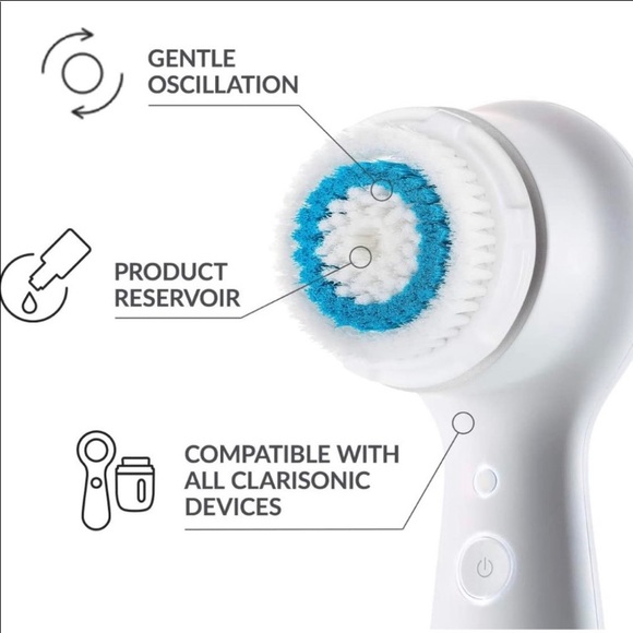 4 NIB Clarisonic Acne Cleansing Brush Heads New - Picture 5 of 6